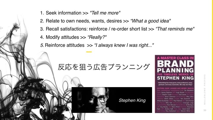 The psychology of brands - Stephen King, a guru of brand planning
